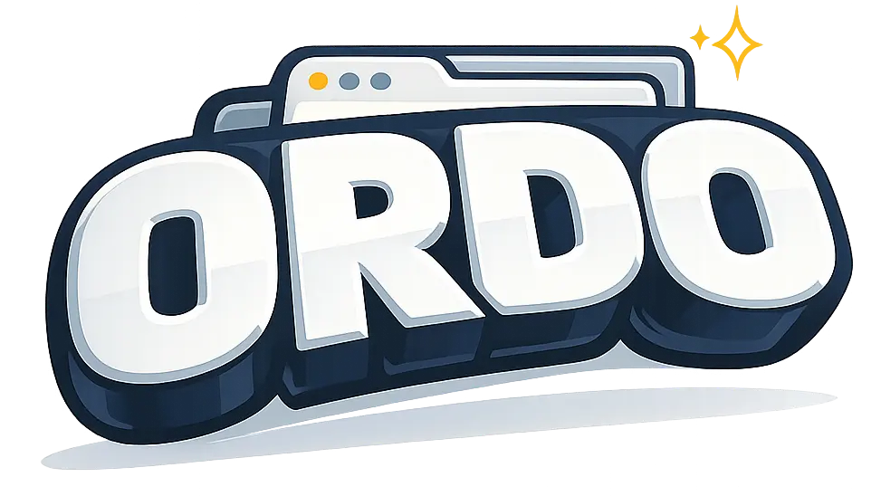 ORDO Logo - A tab management browser extension