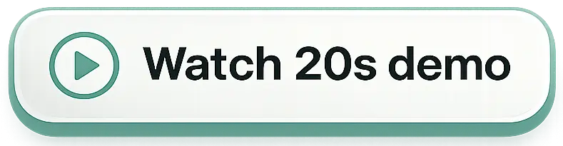 ORDO - A watch 20s demo